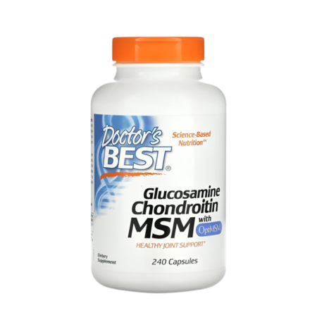 Doctor's Best Glucosamine Chondroitin MSM with OptiMSM 240 Kapslar