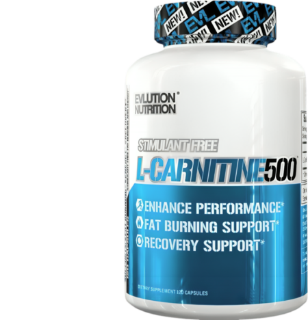 EVLution Nutrition L-Carnitine 500 120 Kapslar