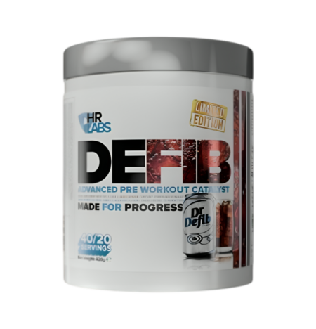 HR Labs Defib V3 - Advanced Pre Workout Catalyst, Dr Defib (Limited Edition) 420g