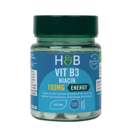 Holland & Barrett Vitamin B3 100mg 120 Tabletter