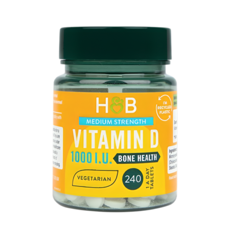Holland & Barrett Vitamin D 25µg 240 Tabletter