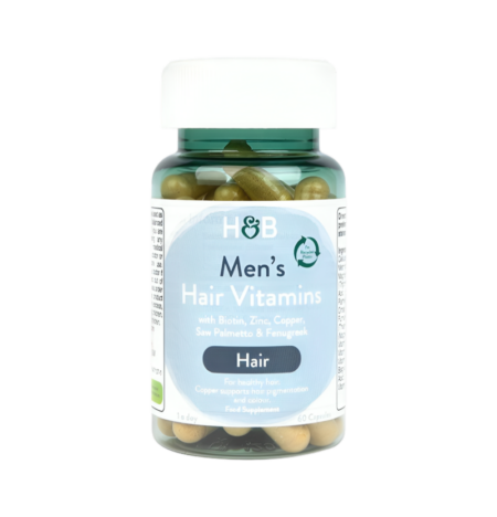 Holland & Barrett Men's Hair Vitamins 60 Kapslar