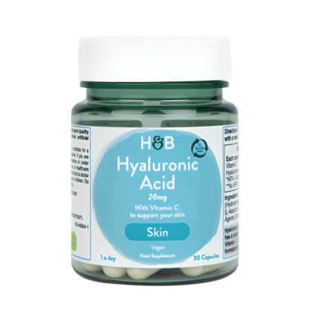 Holland & Barrett Hyaluronic Acid with Vitamin C 20mg 30 Kapslar