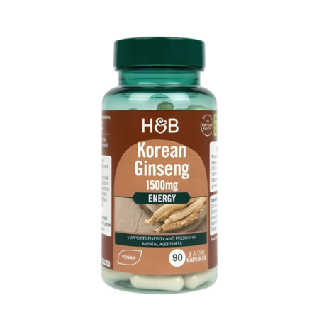 Holland & Barrett Korean Ginseng 1500mg 90 Kapslar