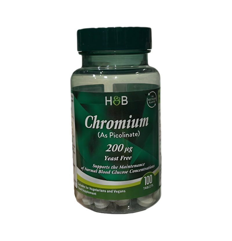 Holland & Barrett Chromium Picolinate 200mcg 100 Tabletter