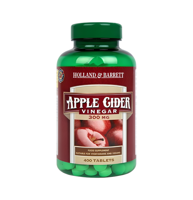 Holland & Barrett Apple Cider Vinegar 300mg 400 Tabletter