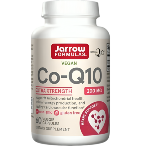 Jarrow Formulas Co-Q10 200mg 60 Kapslar