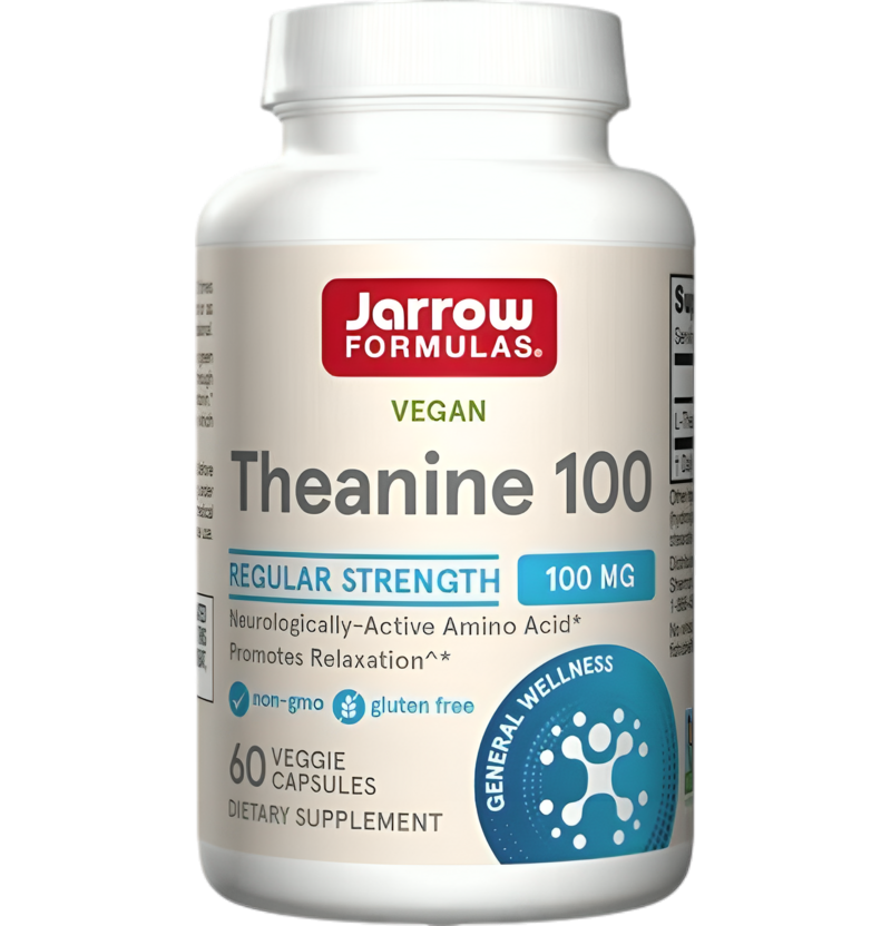 Jarrow Formulas Theanine 100mg 60 Kapslar