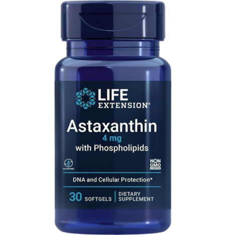 Life Extension Astaxanthin with Phospholipids 4mg 30 Mjuka Gelkapslar