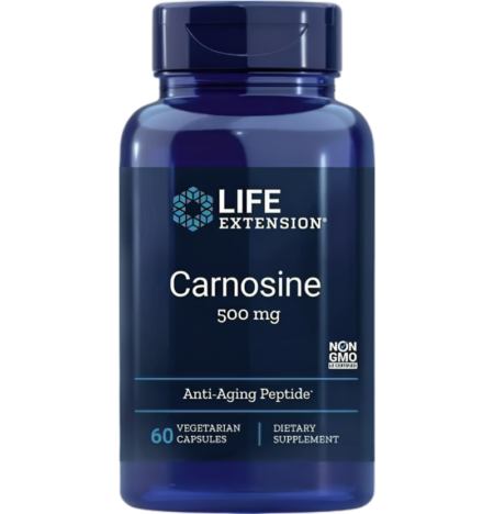 Life Extension Carnosine 500mg 60 Kapslar