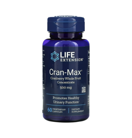 Life Extension Cran-Max Cranberry Whole Fruit Concentrate 500mg 60 Kapslar