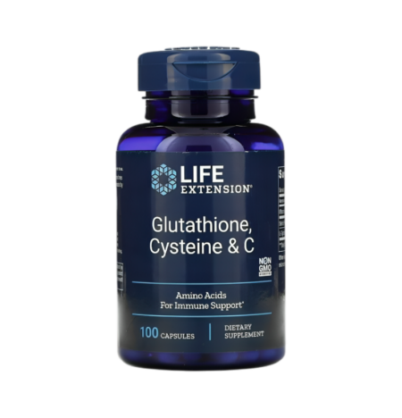Life Extension Glutathione, Cysteine & C 100 Kapslar