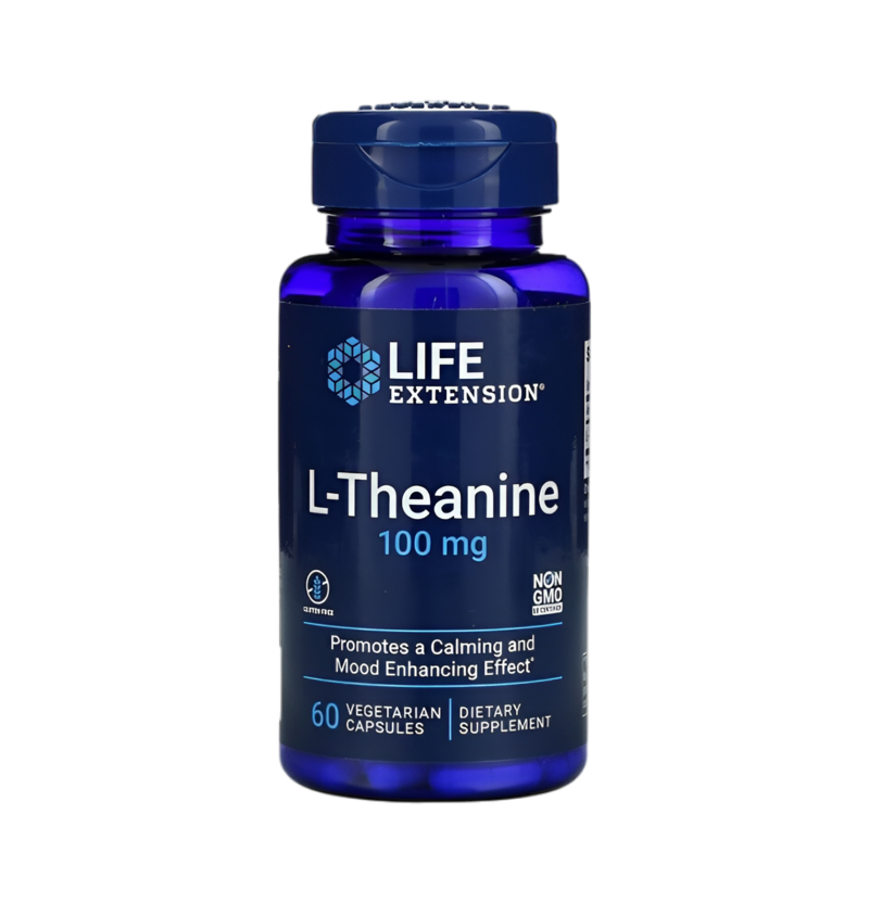 Life Extension L-Theanine 60 Kapslar