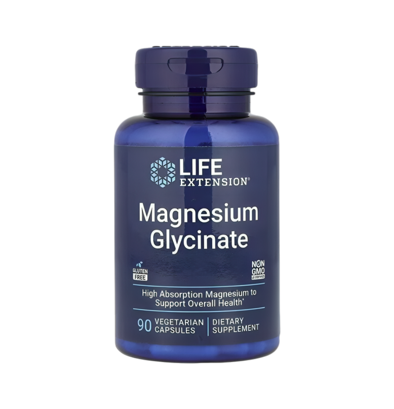 Life Extension Magnesium Glycinate 105mg 90 Kapslar