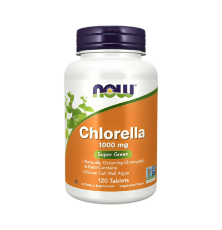 NOW Foods Chlorella 1000mg 120 Tabletter