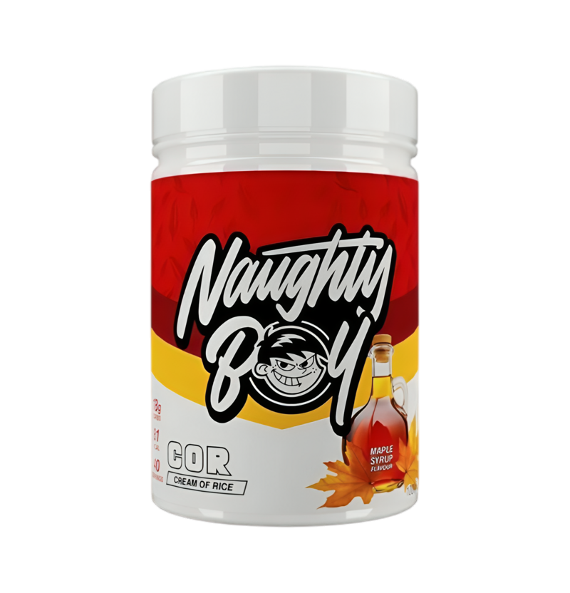 Naughty Boy Cream of Rice Maple Syrup 1000g