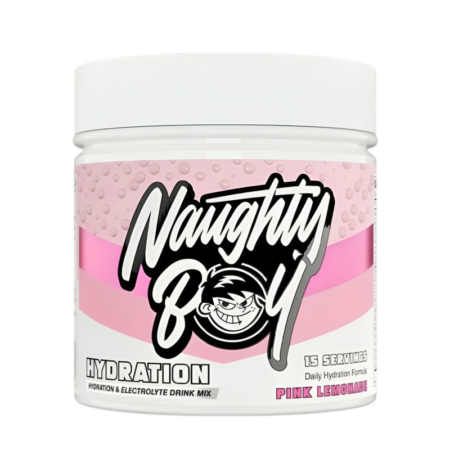 Naughty Boy Hydration, Pink Lemonade 127g
