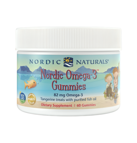 Nordic Naturals Nordic Omega-3 82mg Tangerine Treats 60 Gelétabletter