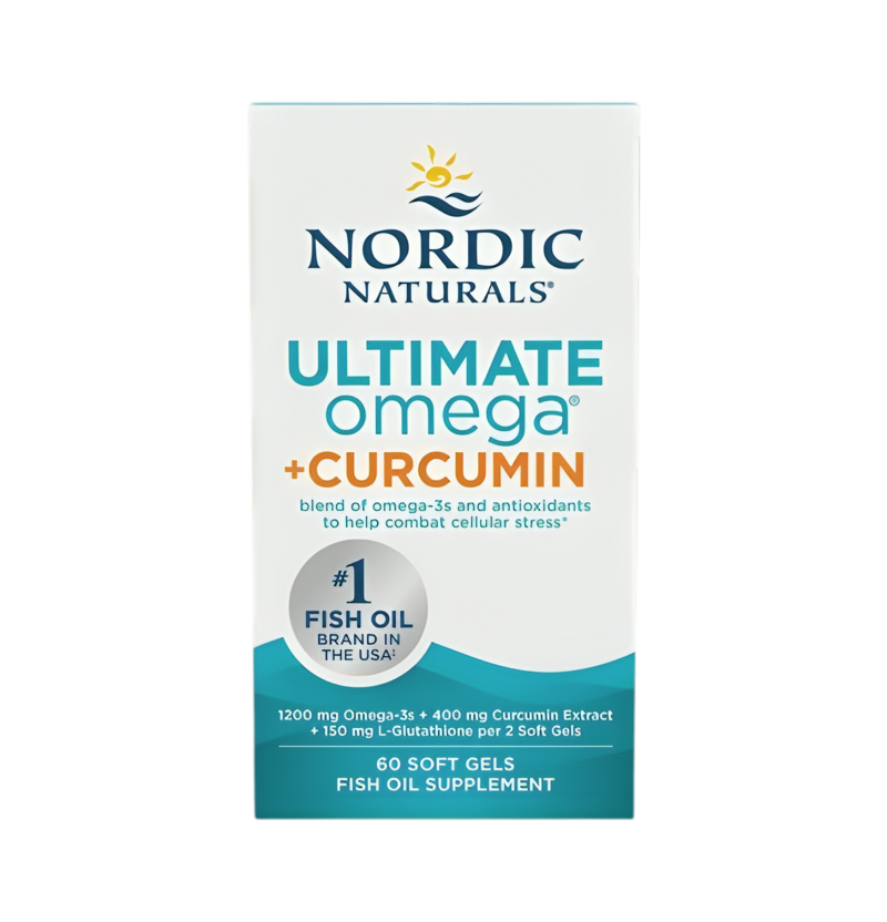 Nordic Naturals Omega Curcumin 1200mg 60 Mjukgeler