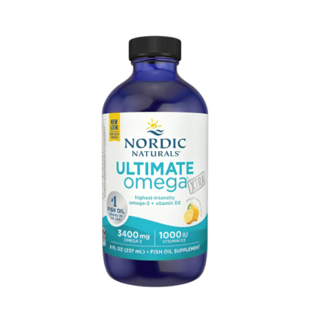 Nordic Naturals Ultimate Omega Xtra 3400mg Lemon 237ml