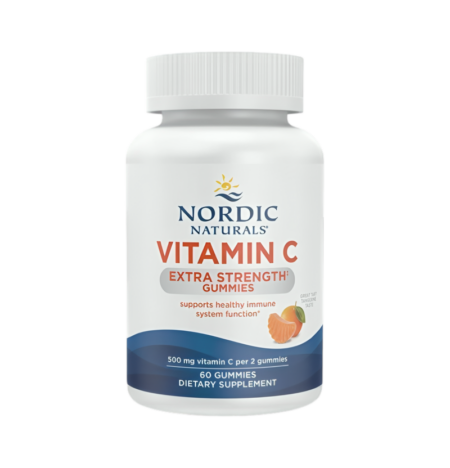 Nordic Naturals Vitamin C Extra Strength Tangerine 60 Gummitabletter