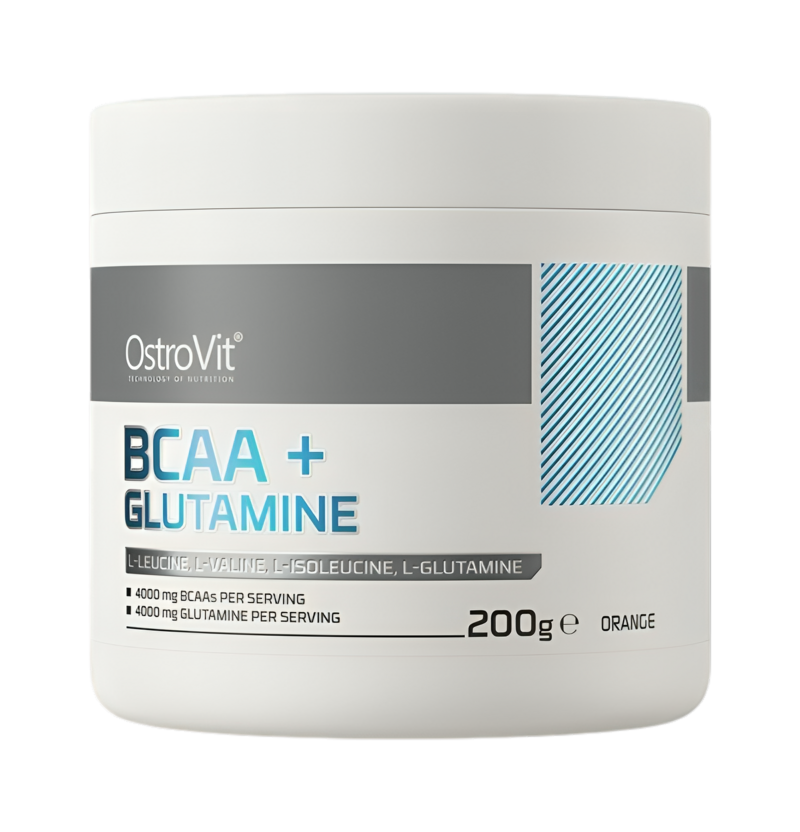 OstroVit BCAA + Glutamine Orange 200g