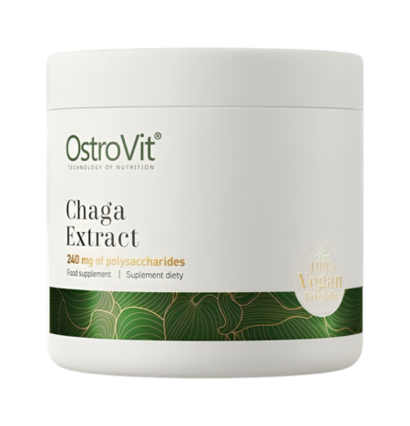 OstroVit Chaga Extract Pulver 50g