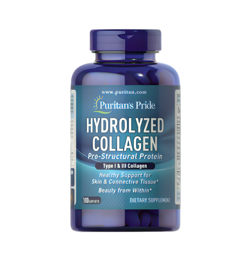 Puritan's Pride Hydrolyzed Collagen 180 Tabletter