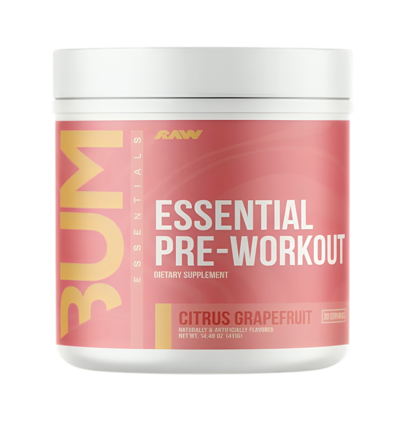 Raw Nutrition CBUM Essential Pre-Workout, Citrus Grapefruit 411g