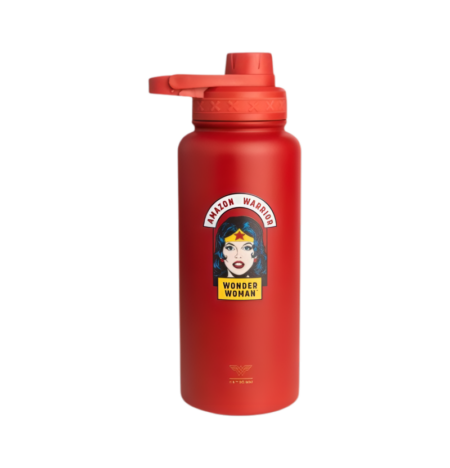 SmartShake Bohtal Insulated Sports Bottle - DC Comics, Wonder Woman Amazon Warrior 960ml