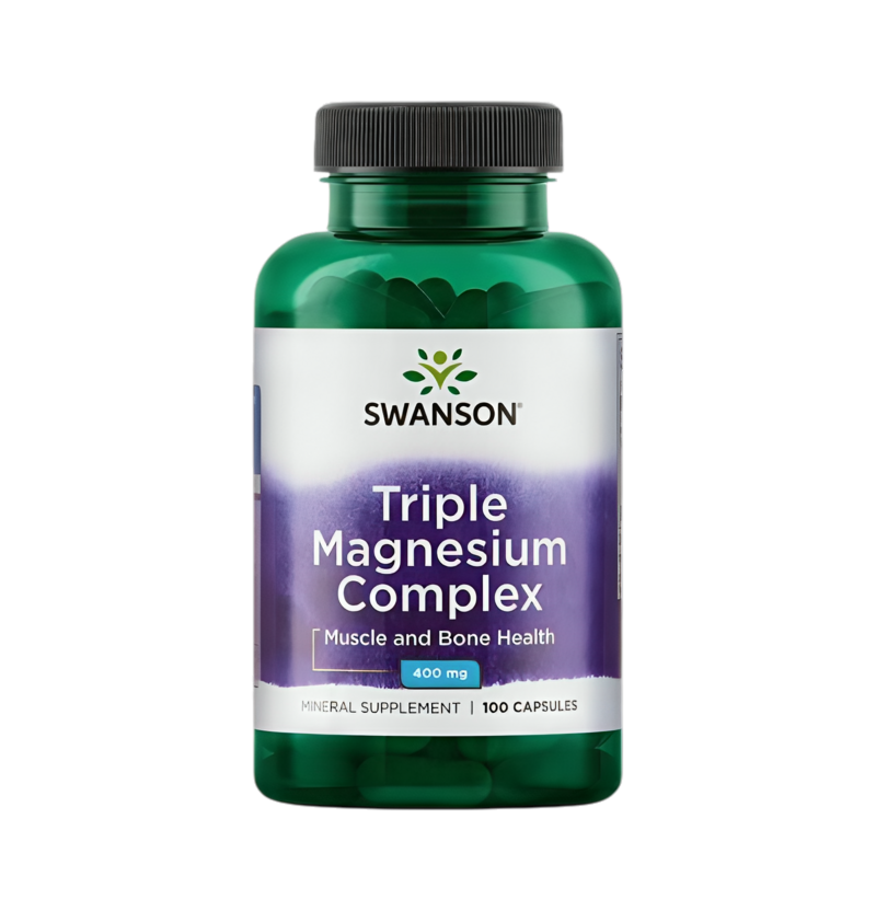 Swanson Triple Magnesium Complex 400mg 100 Kapslar