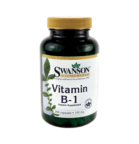 Swanson Vitamin B-1 (Thiamin) 100mg 250 Kapslar
