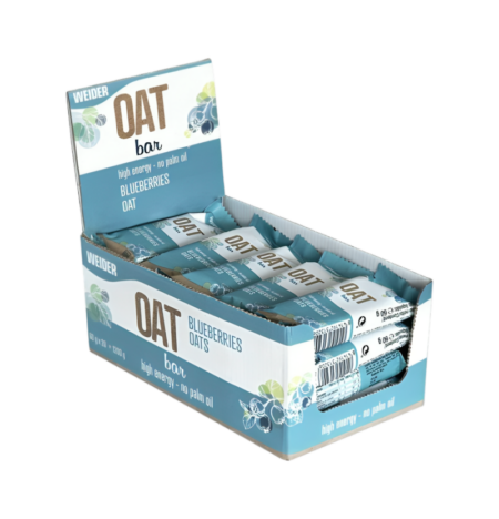 Weider High Energy Oat Bar Blueberries 20 x 60g
