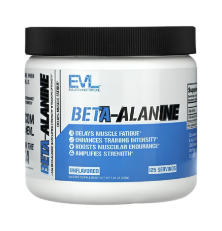 EVLution Nutrition Beta-Alanine Unflavored 200g Pulver