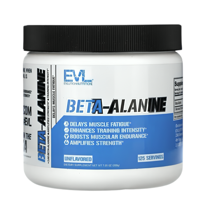 EVLution Nutrition Beta-Alanine Unflavored 200g Pulver