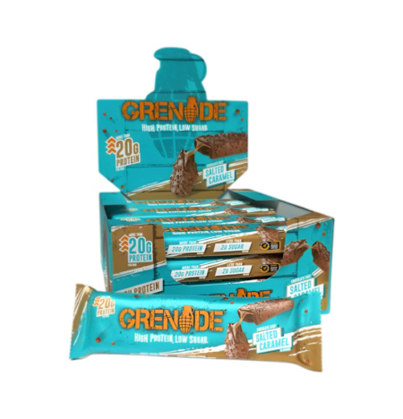 Grenade Proteinbarer Chocolate Chip Salted Caramel 12 x 60g
