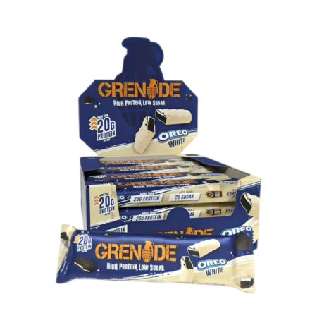 Grenade Protein Bars OREO White 12 x 60g Barer