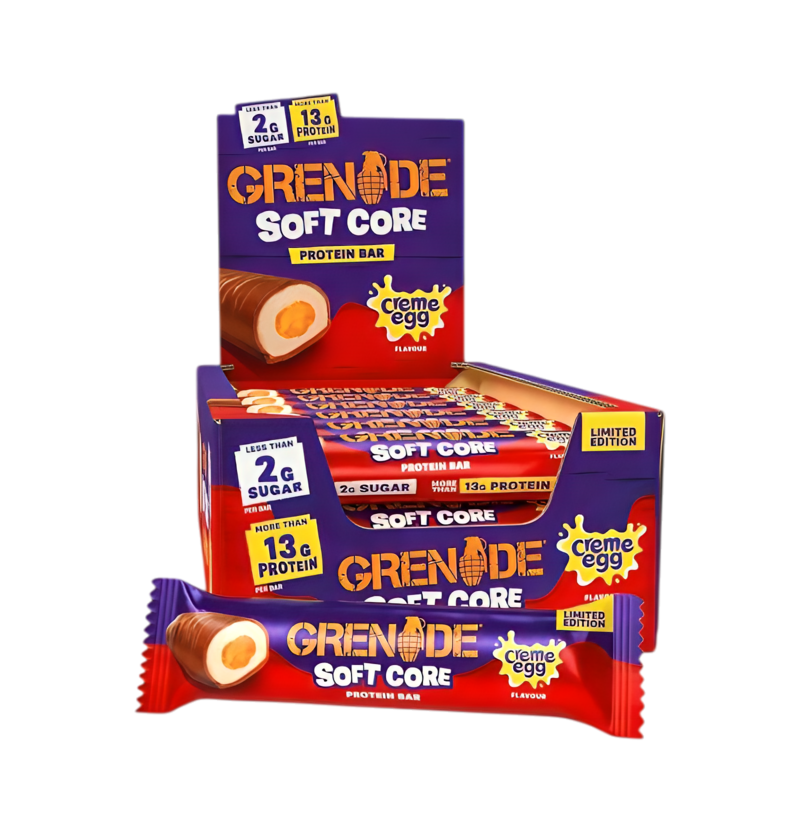 Grenade Soft Core Proteinbarer Creme Egg 18 x 45g