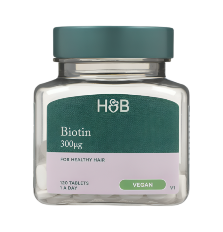 Holland & Barrett Biotin 300µg 120 Tabletter