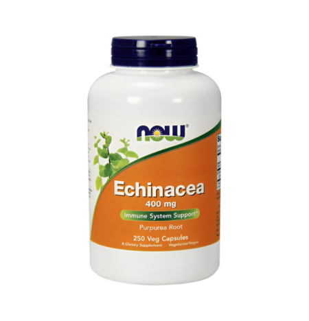 NOW Foods Echinacea 400mg 250 Kapslar