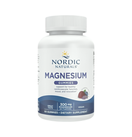 Nordic Naturals Magnesium Blueberry Lavender 60 Gummitabletter