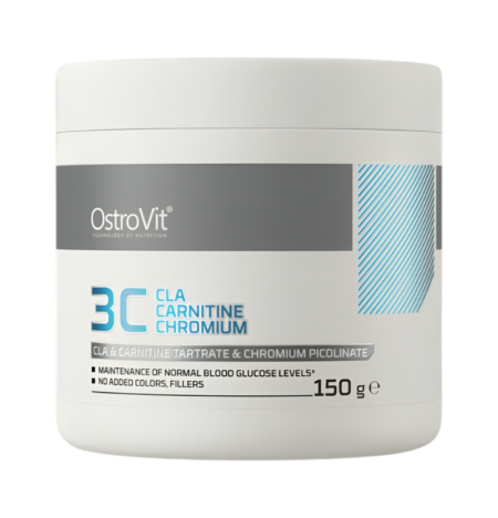 OstroVit 3C CLA Carnitine Chromium, Kiwi 150g