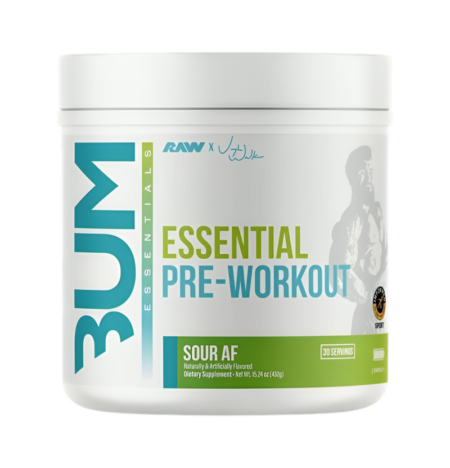 Raw Nutrition CBUM Essential Pre-Workout Sour AF 432g