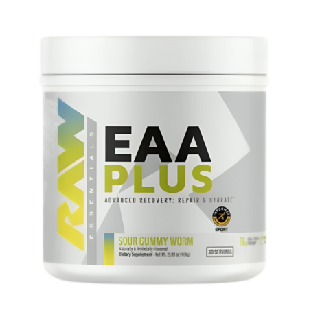 Raw Nutrition EAA Plus, Sour Gummy Worm - 426g