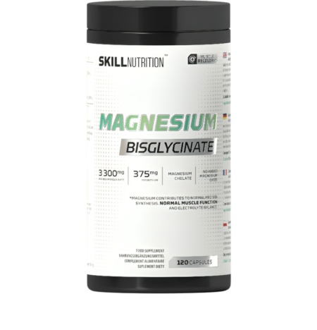 Skill Nutrition Magnesium Bisglycinate 120 Kapslar