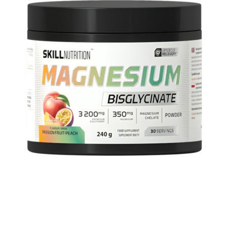 Skill Nutrition Magnesium Bisglycinate Passion Fruit-Peach 240g