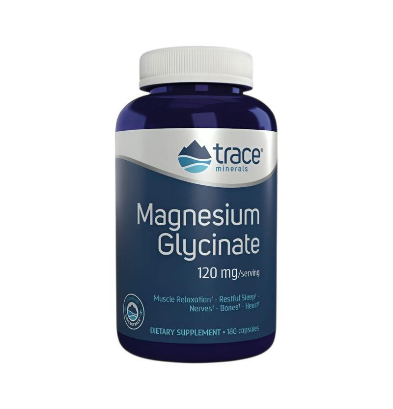 Trace Minerals Magnesium Glycinate 180 Kapslar