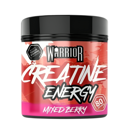 Warrior Creatine + Energy Mixed Berry 360g