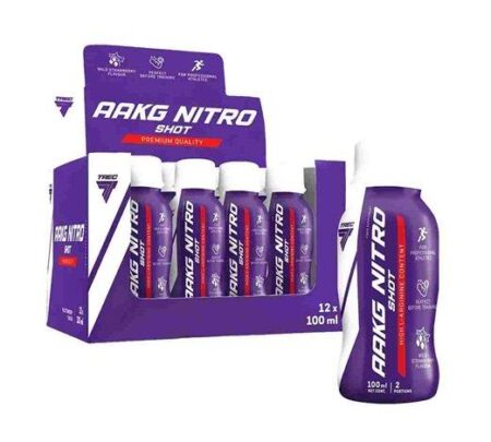 [Trec Nutrition] AAKG Nitro Shot, Wild Strawberry - 12 x 100 ml