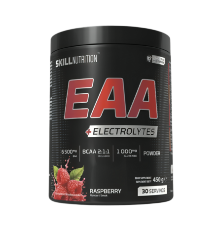 Skill Nutrition EAA + Electrolytes Raspberry 450g